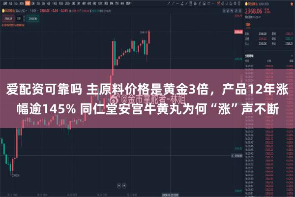 爱配资可靠吗 主原料价格是黄金3倍，产品12年涨幅逾145% 同仁堂安宫牛黄丸为何“涨”声不断